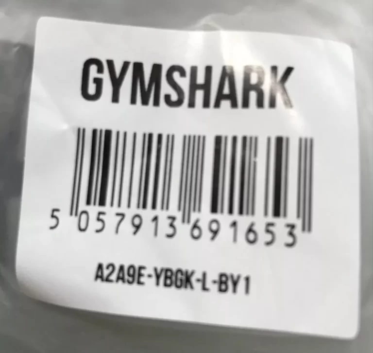 Gymshark Black Shirt with Gold Triangles Sz L NEW - Image 5