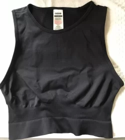 Gymshark Black Sleeveless Shirt