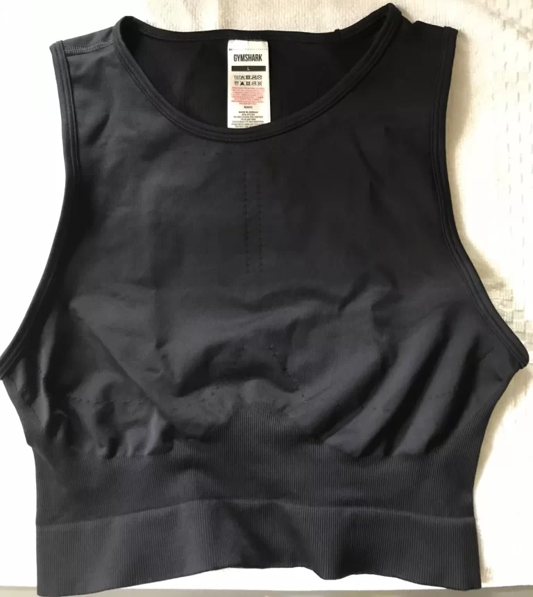 Gymshark Black Sleeveless Shirt