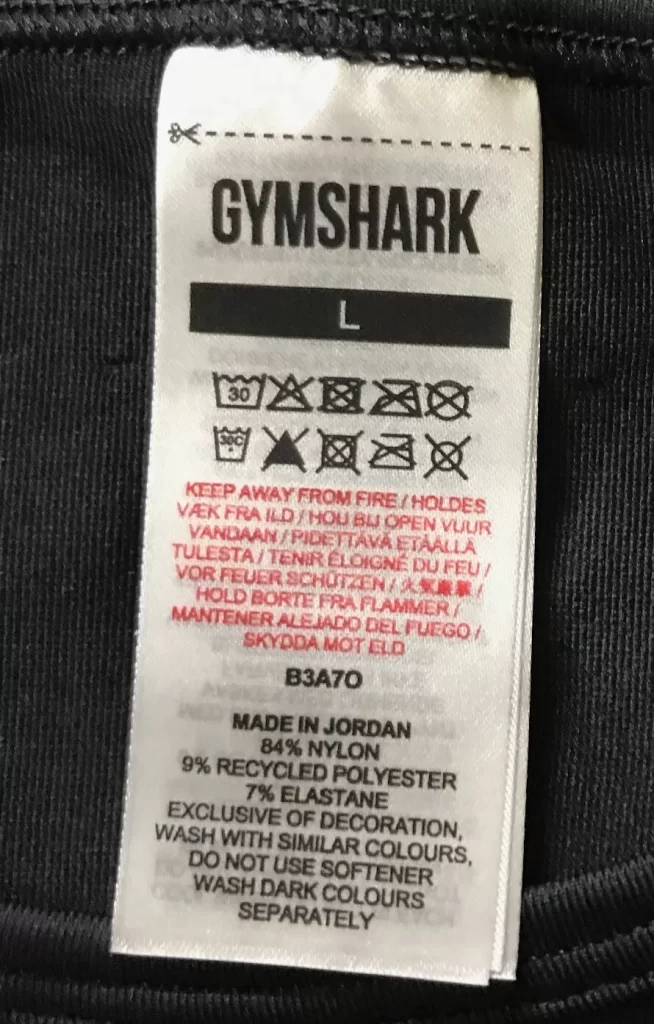 Gymshark Black Sleeveless Round Neck Cropped Shirt Midi Tank Sz L NEW - Image 4