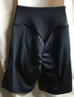 Gymshark Black with Gray Logo Shorts