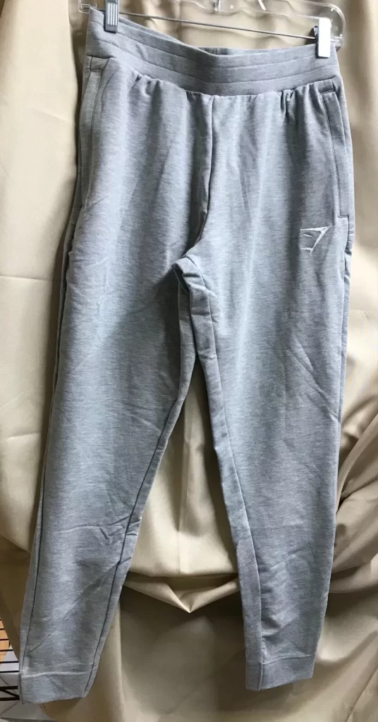 Gymshark Gray Fleece Training Jogger Pants Women's Sz XS NEW - Image 2