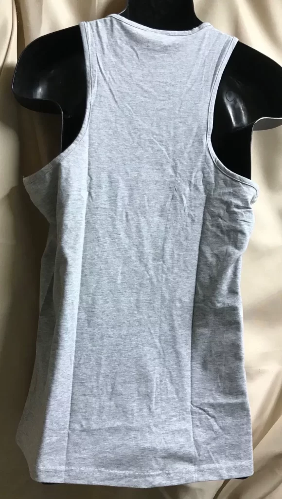 Gymshark Gray Tank Top Shirt NEW - Image 3