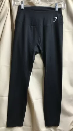 Gymshark Leggings Black With Logo