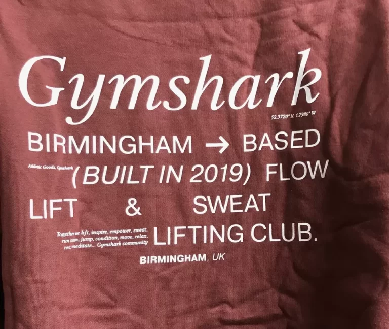 Gymshark Social/Lifting Club Oversized Hoodie Cherry Brown Womens Sz XL NEW - Image 6