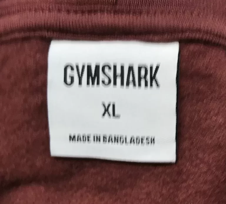 Gymshark Social/Lifting Club Oversized Hoodie Cherry Brown Womens Sz XL NEW - Image 5