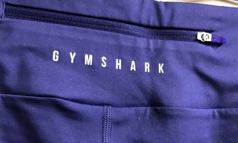 Gymshark Sport Running Leggings Neptune Purple Womens GYMSHARK On Back Sz L NEW - Image 7