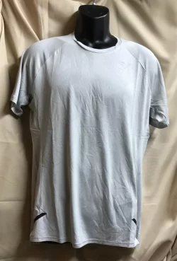 Gymshark Women's Gray Shirt with Black Trim