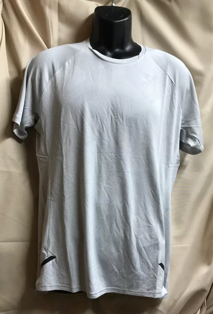 Gymshark Women's Gray Shirt with Black Trim