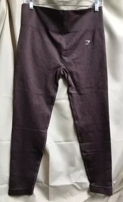 Gymshark Women's Red Burgundy Speckled Leggings