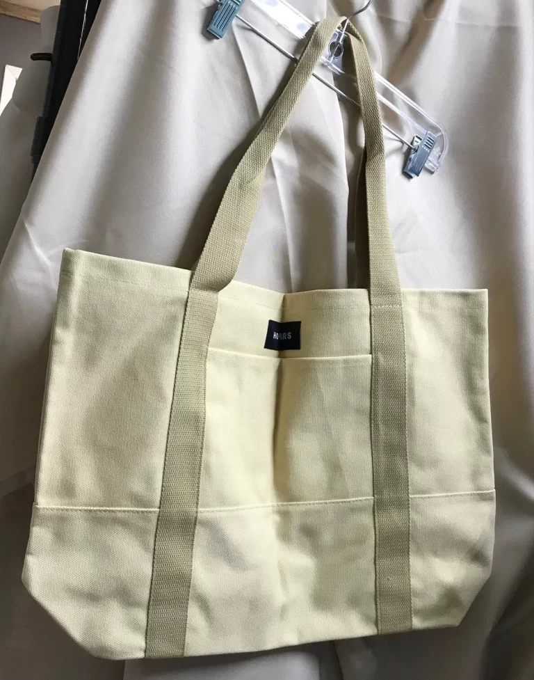 HOURS Tote Bag Canvas