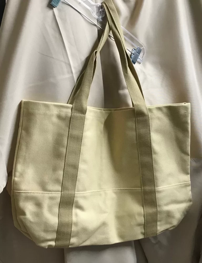 HOURS Tote Bag Canvas Natural Color NEW - Image 4