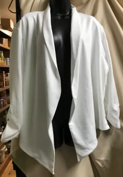 Hybrid & Company Women's Casual Work Office Blazer Ivory