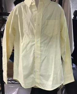 Izod 700 Yellow Classic Button Boys Shirt