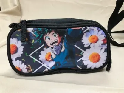 Izuku Midoriya My Hero Academia UA Hero 3-Pc Backpack Flowers - Image 5