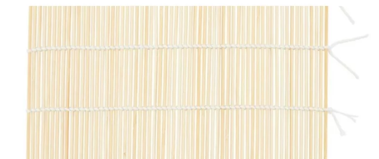 Set of 12 - Juvale Japanese 9.5" Square Natural Bamboo Sushi Rolling Mat NEW - Image 4