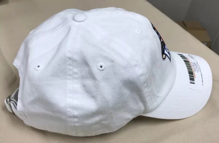 KBETHOS Classics White with Rockford Ice Hogs Logo Adjustable Baseball Cap NEW - Image 4