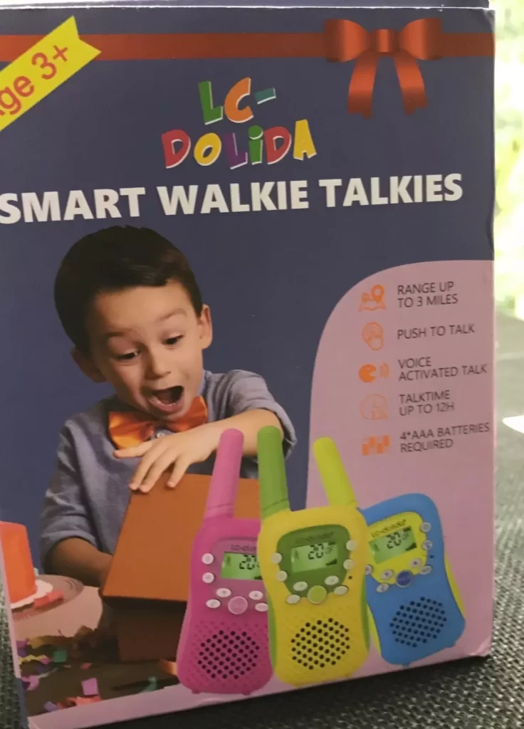 LC-Dolida Smart Walkie Talkies Age 3+ VT10 NEW - Image 4