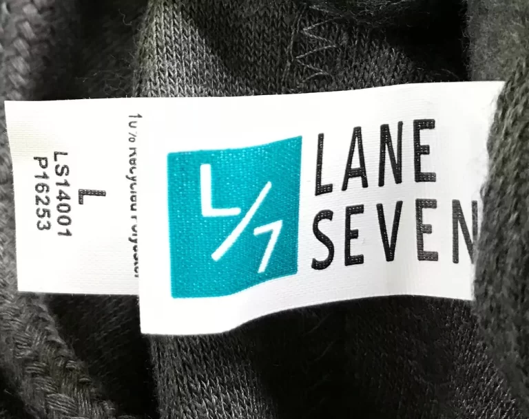 L/7 Lane Seven Charcoal Heather Gray Premium Pullover Hoodie LS14001 Sz L NEW - Image 6