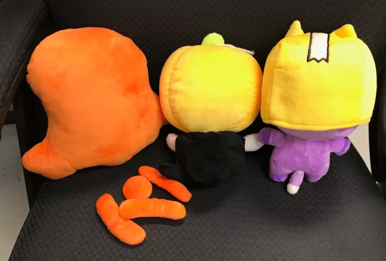 Lankybox Foxy, SCP999 Tickle Monster, Friday Night Pump Plushies Set of 3 NEW - Image 2