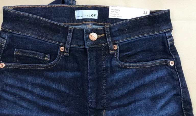 Loft Sculpt Jeggings Dark Blue High Rise Sz 25/O NEW Reg Fit & Reg Inseam NEW - Image 4