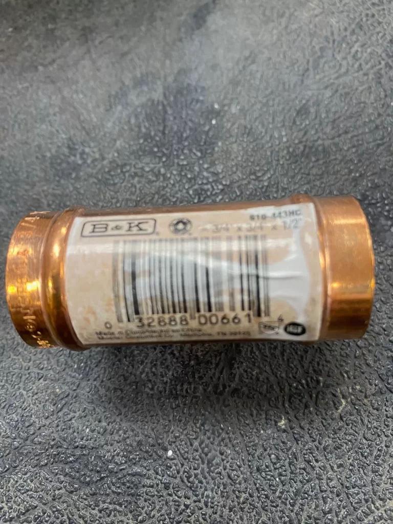 Lot of 20 Rapid Fire 610-443HC 3/4"x3/4"x1/2" Reducing Tee Copper CXCXC New - Image 4