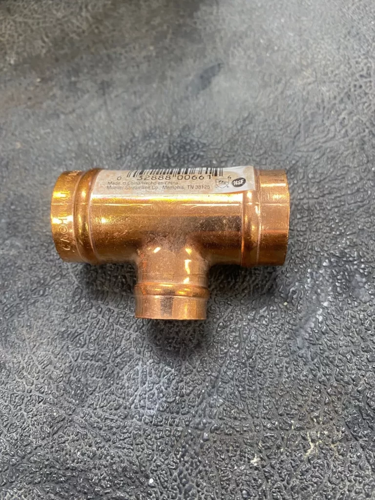 Lot of 20 Rapid Fire 610-443HC 3/4"x3/4"x1/2" Reducing Tee Copper CXCXC New - Image 6