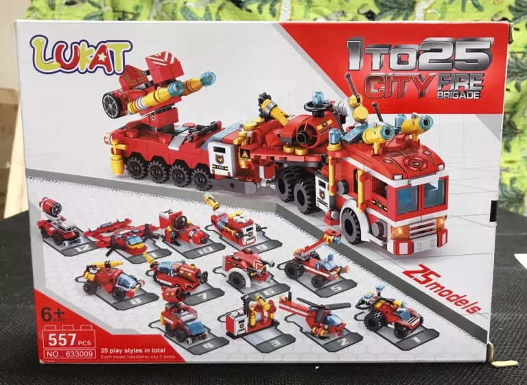 Lukat 1To25 City Fire Brigade Ages 6+ 557 Pcs NEW - Image 3