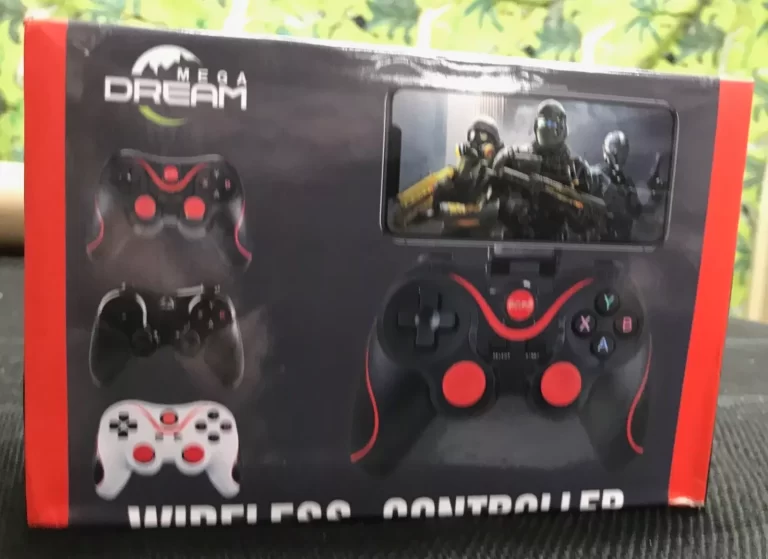 Mega Dream Wireless Controller Model T-3 Moble Wireless Gamepad NEW - Image 3