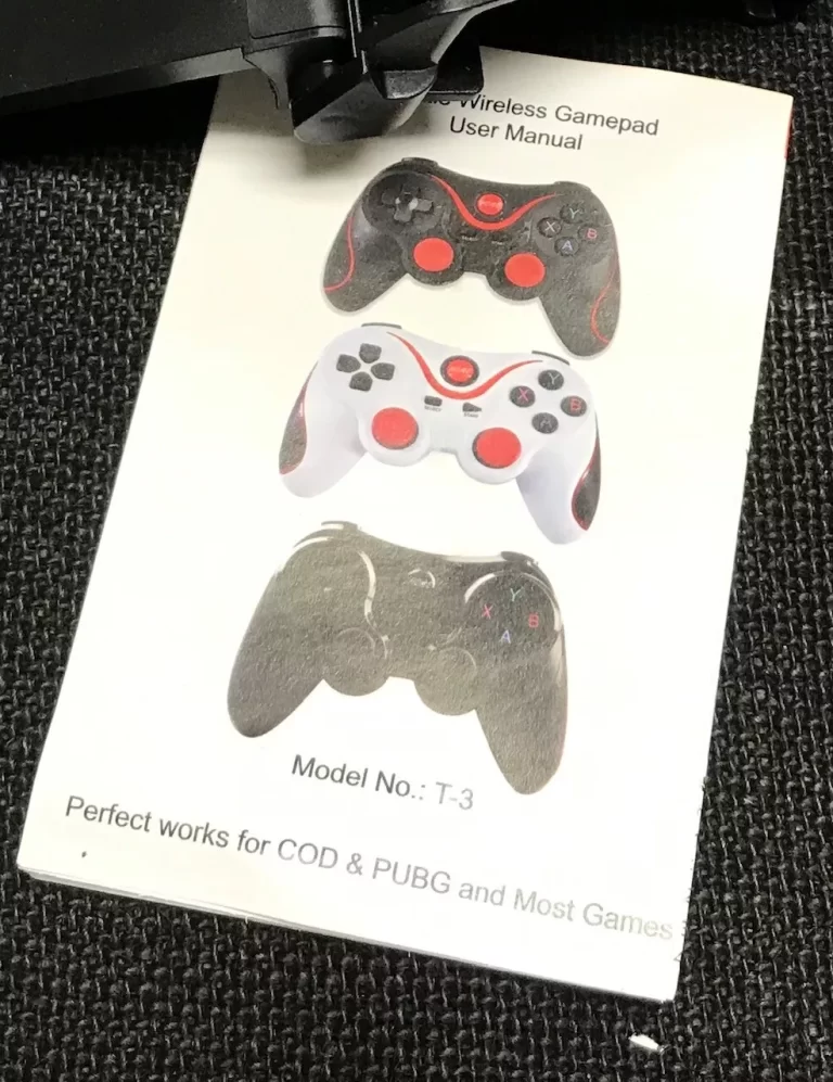 Mega Dream Wireless Controller Model T-3 Moble Wireless Gamepad NEW - Image 6