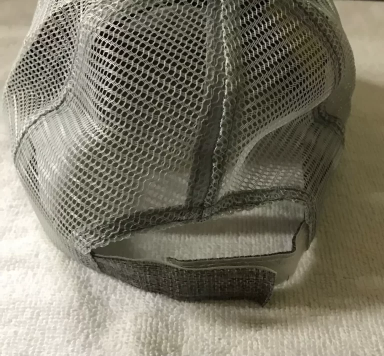 Men's Baseball Cap Trucker Hat Gray Adjustable NEW - Image 4
