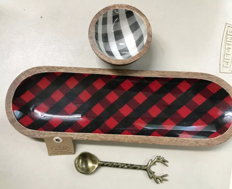 Mud Pie Stone Mountain Dip Tray Set