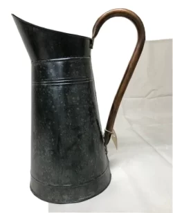 Mud Pie Stone Mountain Medium Tin Pitcher