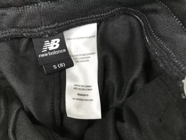 New Balance NB Athletics Pants Black Sz S (8) Youth NEW - Image 2