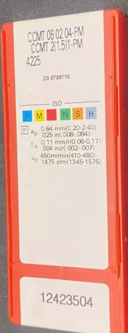 New Sandvik Coromant Machinist Tool