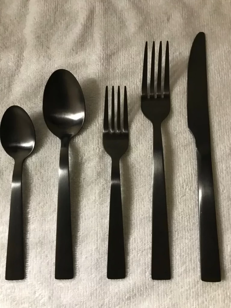 O.C.E Stainless Steel Dark Gray Cutlery