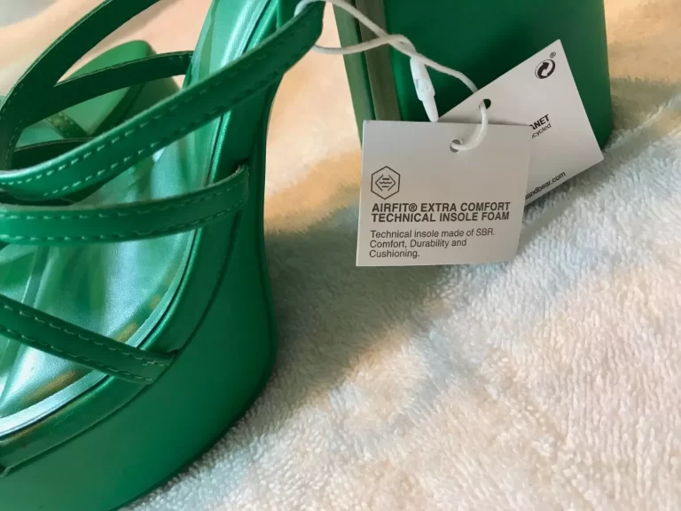 OSOS Design Green Block Heel Sandals Sz 8 NEW - Image 7