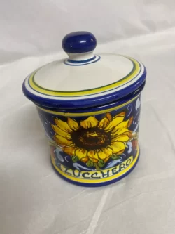 Orvieto Italian Sugar Canister - Zucchero