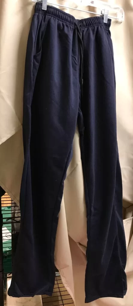 ParSul Navy Blue Pants with Elastic Waist & Draw String Sz XL NEW - Image 2