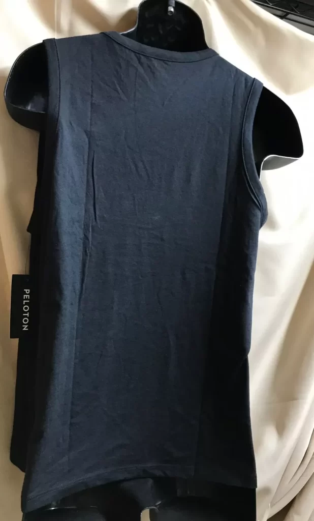 Peloton Studio Side Slit Muscle Tank Top Black Sz L NEW - Image 2