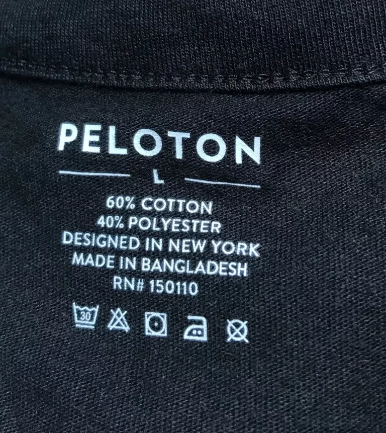 Peloton Studio Side Slit Muscle Tank Top Black Sz L NEW - Image 6