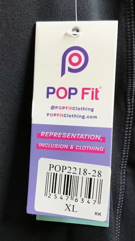 Popfit Women's Pocket Leggings RK Black Size XL NEW - Image 3