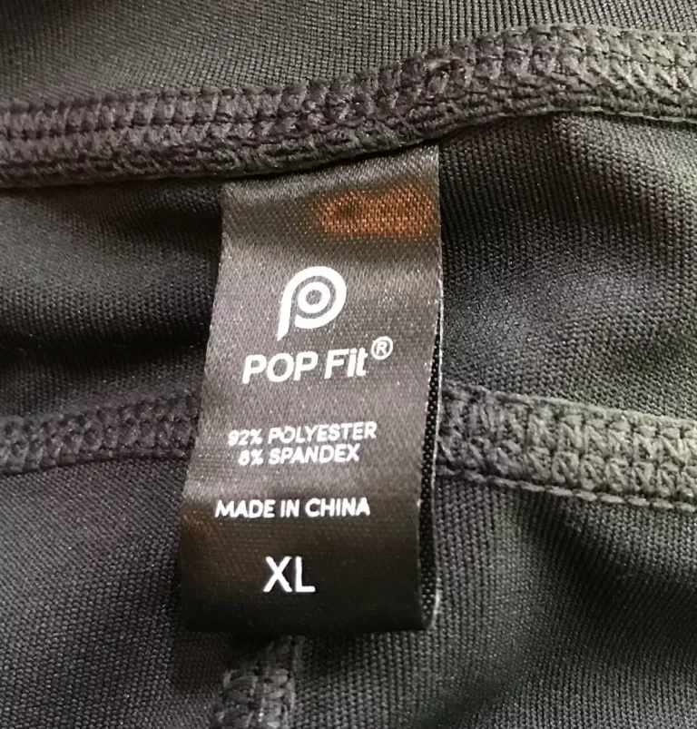 Popfit Women's Pocket Leggings RK Black Size XL NEW - Image 4