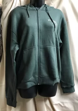 Pretty Little Thing PLT Khaki Green Sport Hoodie Jacket