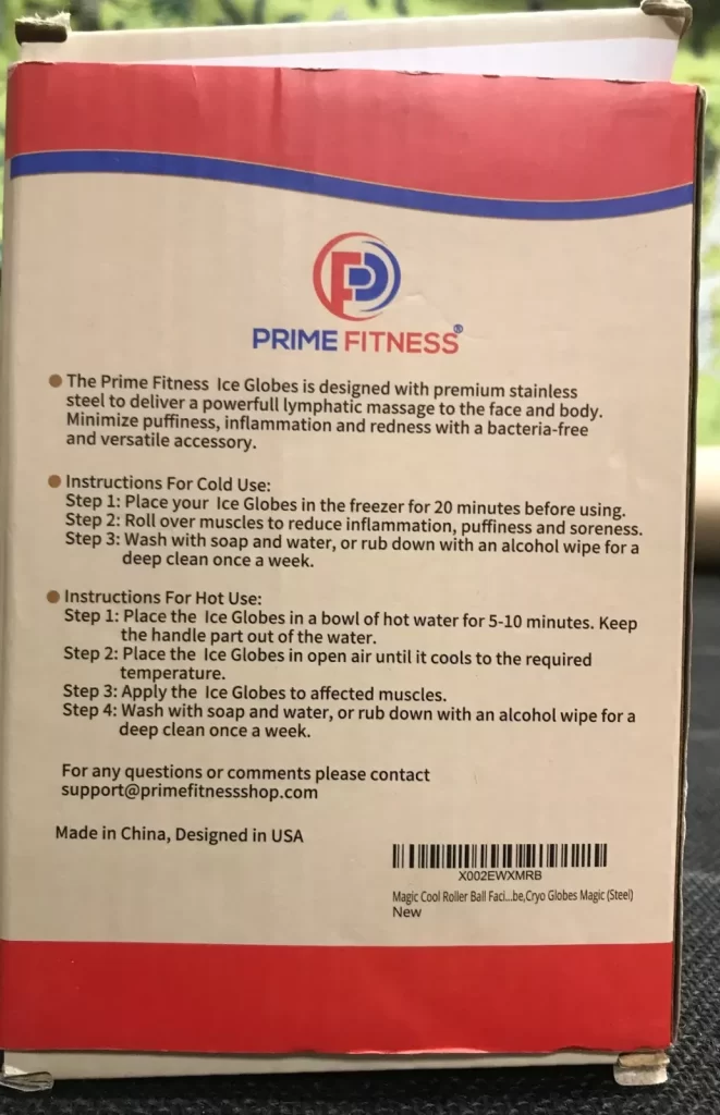 Prime Fitness High Quality Stainless Steel Ice Globes NEW - Image 3