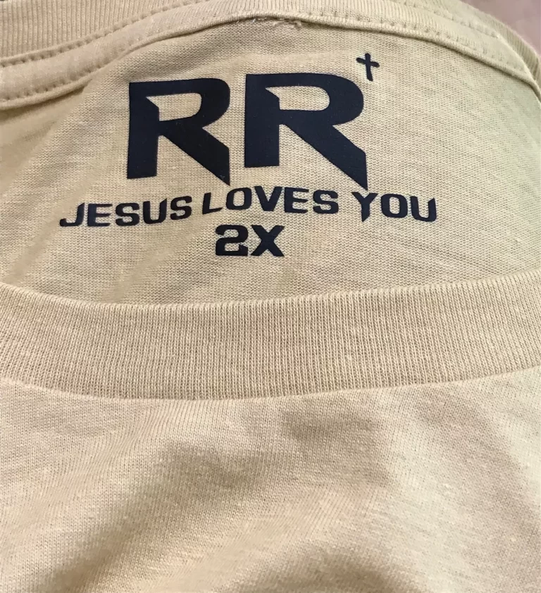 RR Jesus Loves You Righteous Relentless T-Shirt Sz 2X NEW - Image 6