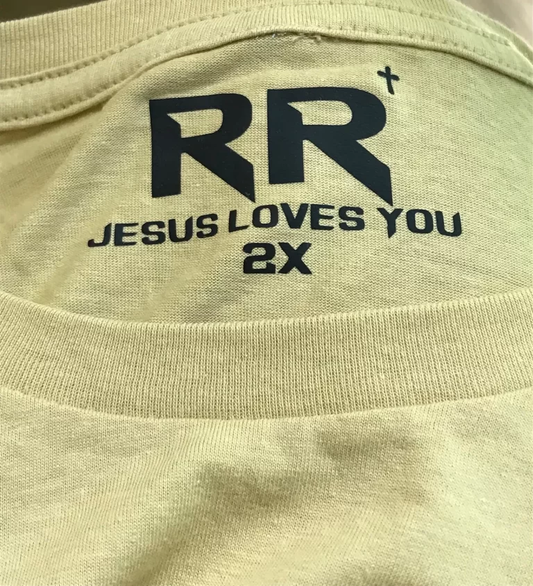 RR Jesus Loves You Righteous Relentless T-Shirt Sz 2X NEW - Image 7