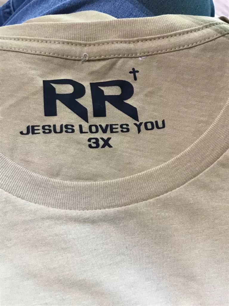 RR Jesus Loves You Righteous Relentless T-Shirt Sz 3X NEW - Image 6