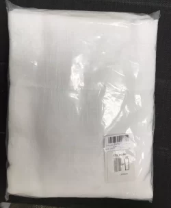 RYB Home White Sheer Curtain