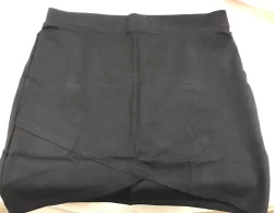 Rachel Faux Wrap Mini Skirt